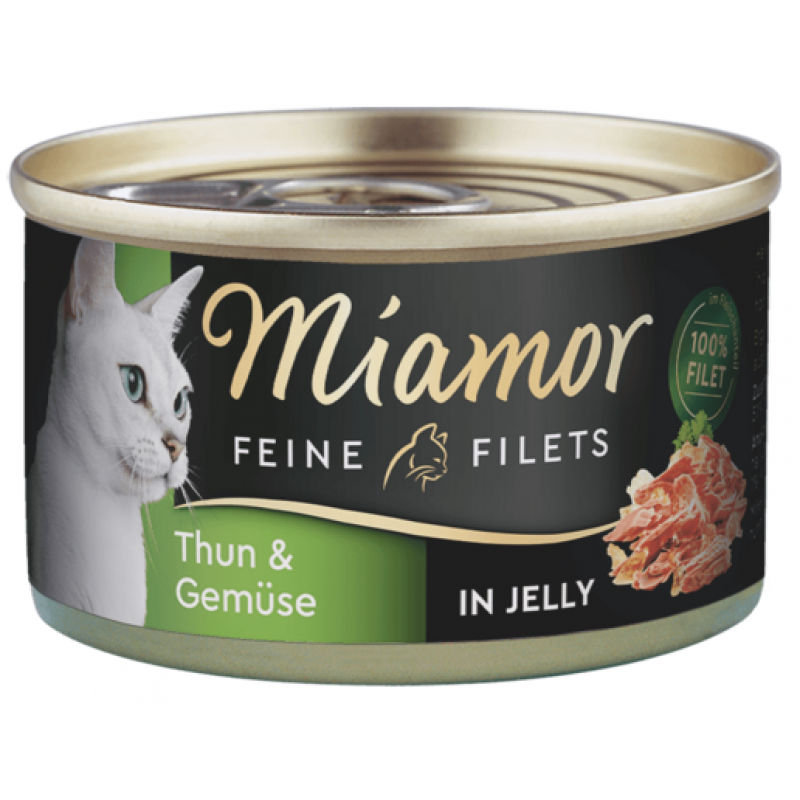 Miamor Cat Filet konzerva tuniak + zelenina 100g