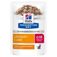 Hill's Fel.PD C/D vrecko Urinary Stress Chick.12x85g NEW