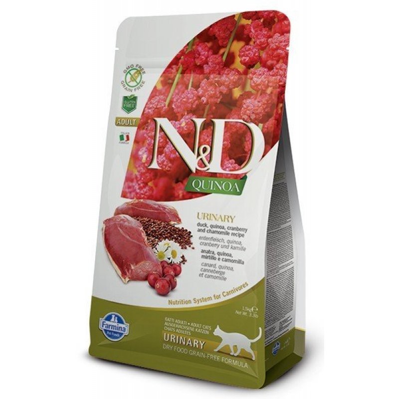 Farmina N&D Quinoa CAT Urinary Duck & Cranberry 300g