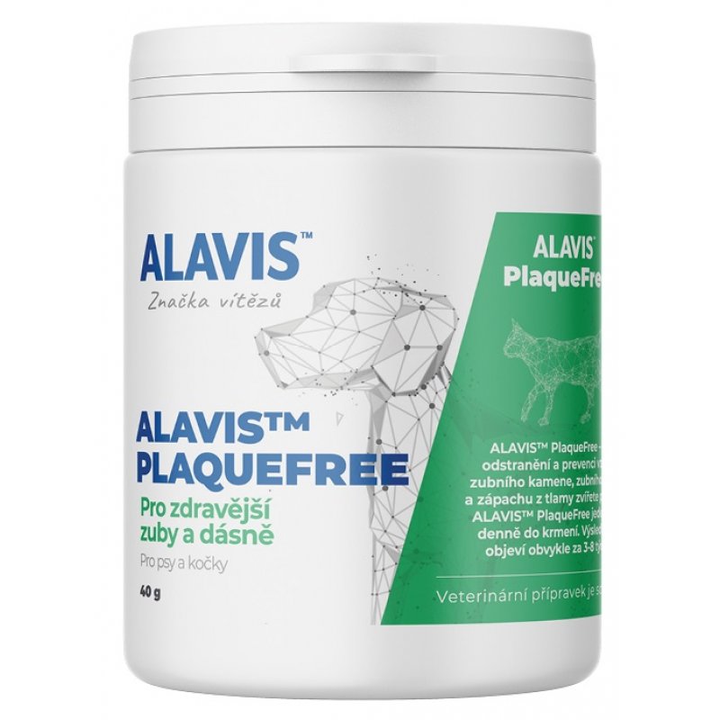 Alavis PlaqueFree pre psov a mačky 40g