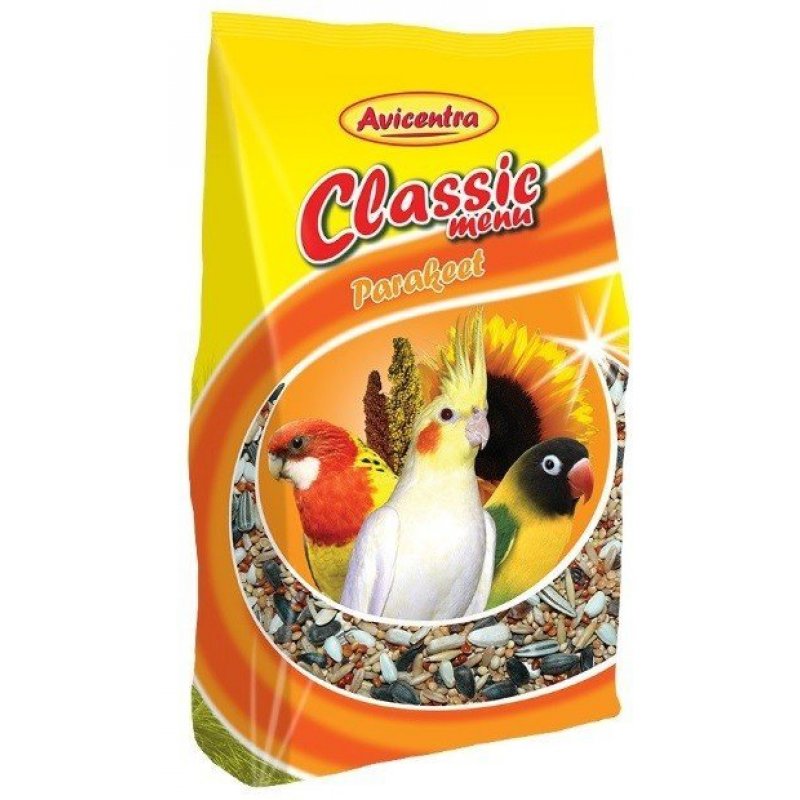 Avicentra Classic menu malý papagáj 500g