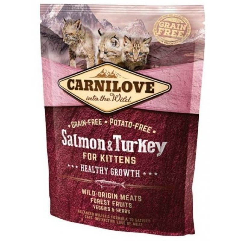 Carnilove Cat Salmon & Turkey for Kittens HG 400g