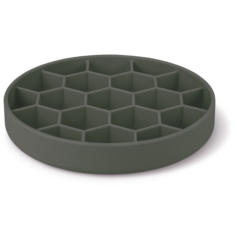 Miska Slow Feeder SILICONE sivá L Zolux