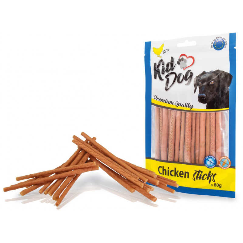 KIDDOG kuracie tyčinky 80 g