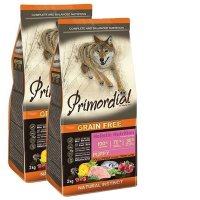 2 x Primordial GF Puppy Chicken Seafish 12kg