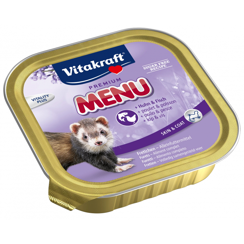 Vitakraft Ferret Menu paštéta Fretka 100g