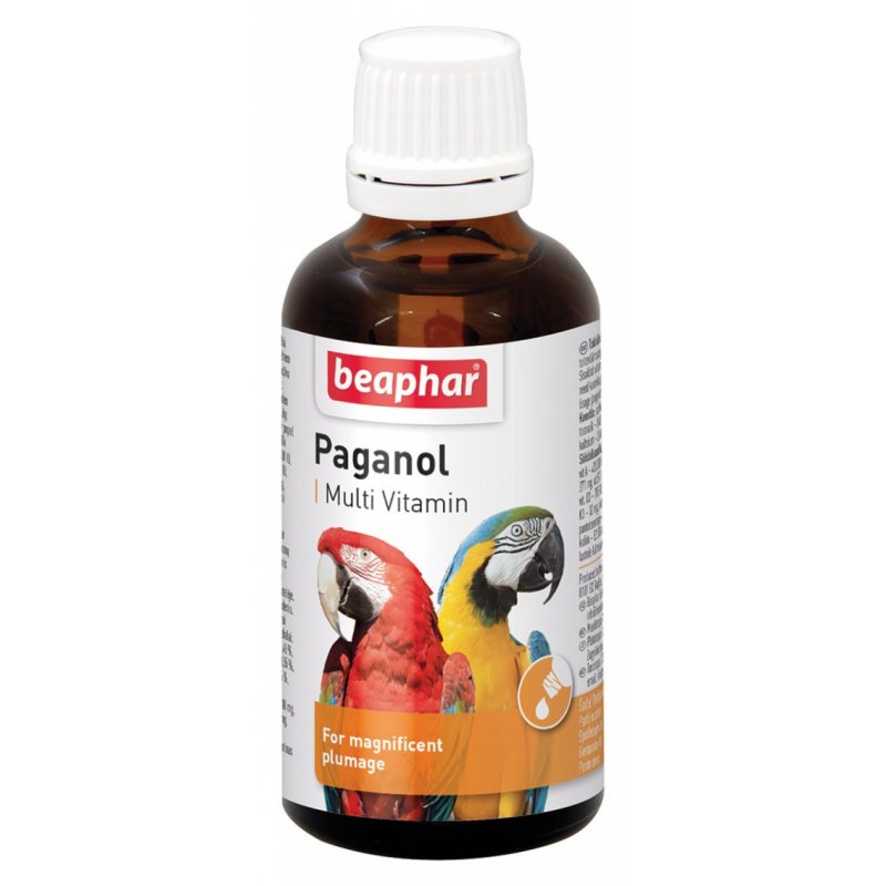 Beaphar vitam vtáky Paganol multi papagáj 50ml