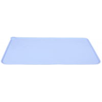 Podložka hladká SILICONE pod misku, modrá M Zolux