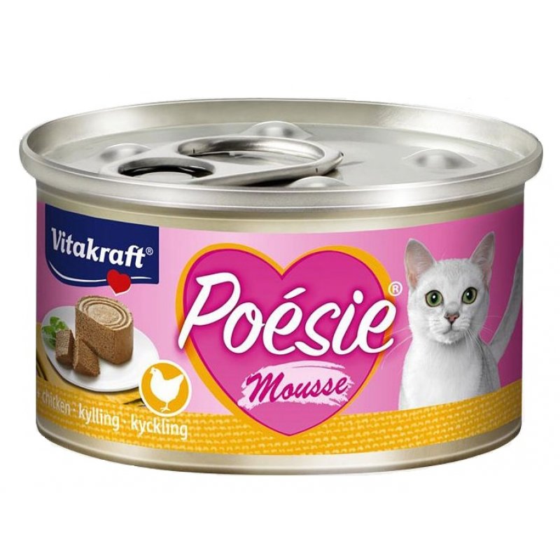 Vitakraft Cat Poesia konzerva paté paštéta kura 85g