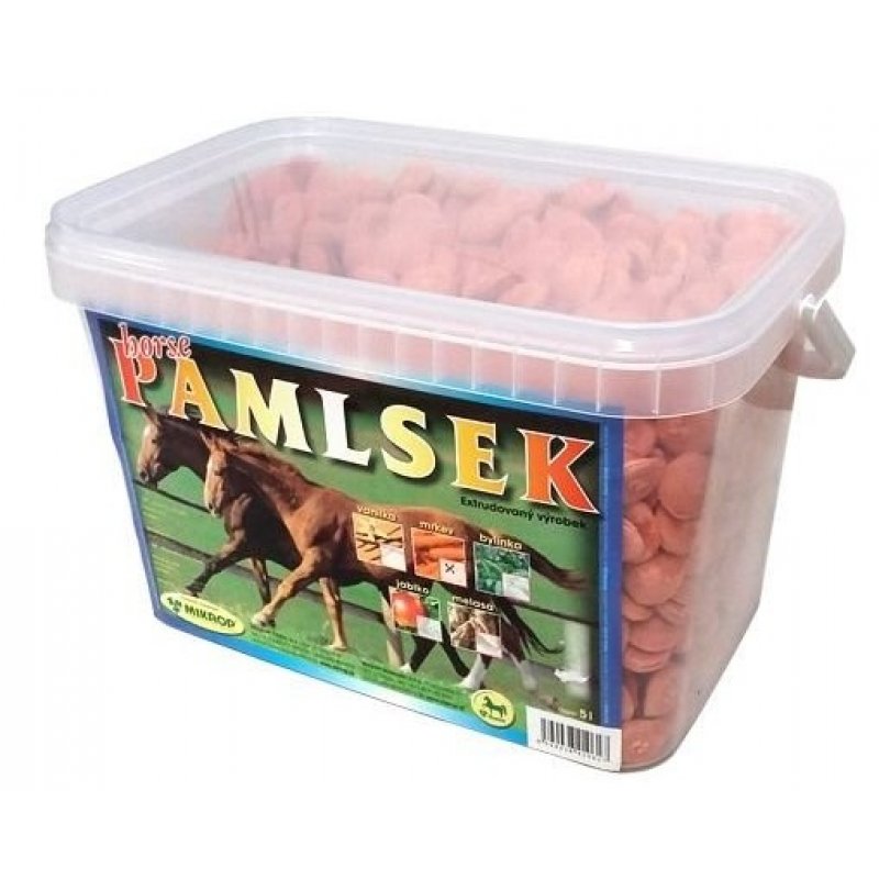 Mikrop pochúťka pre kone vedierko Mrkva 2,5kg