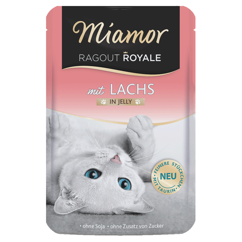 Miamor Cat Ragout kapsa losos v želé 100g