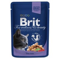 Brit Premium Cat kapsa with Cod Fish 100g