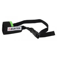 Fixačný čierny náhubok so žltým okrajom BUSTER Easy ID M