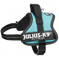 Julius-K9 silový postroj Mini-Mini/XS 40-53 cm/22 mm, oceán - DOPREDAJ