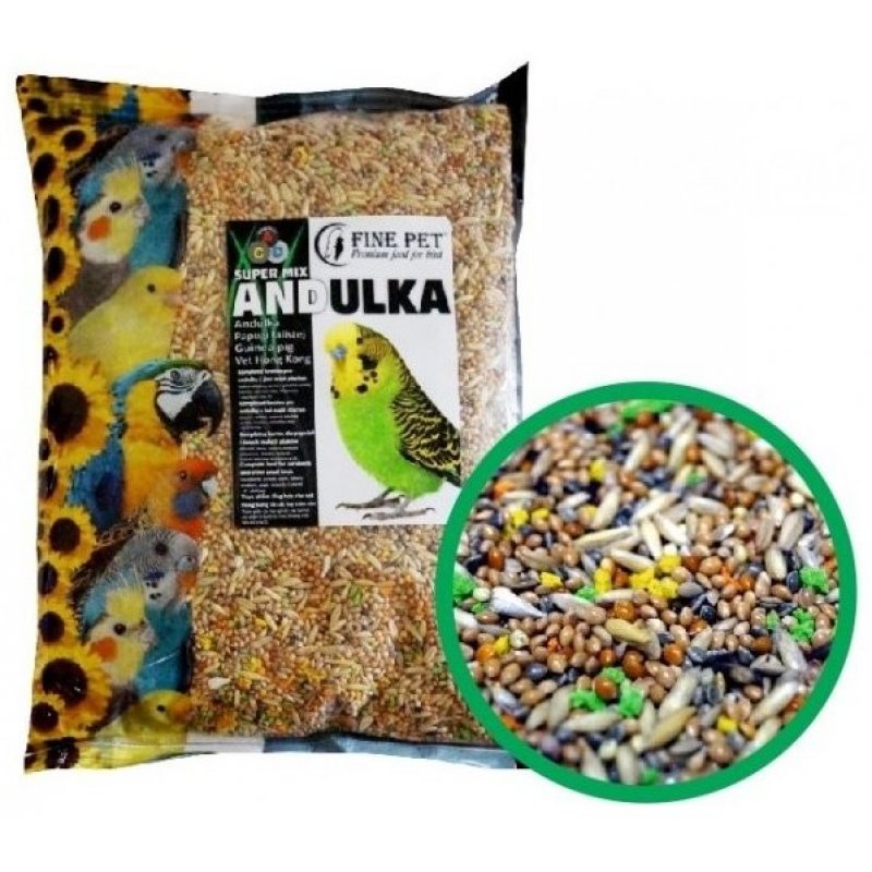 FINE PET Super Mix andulka 800g