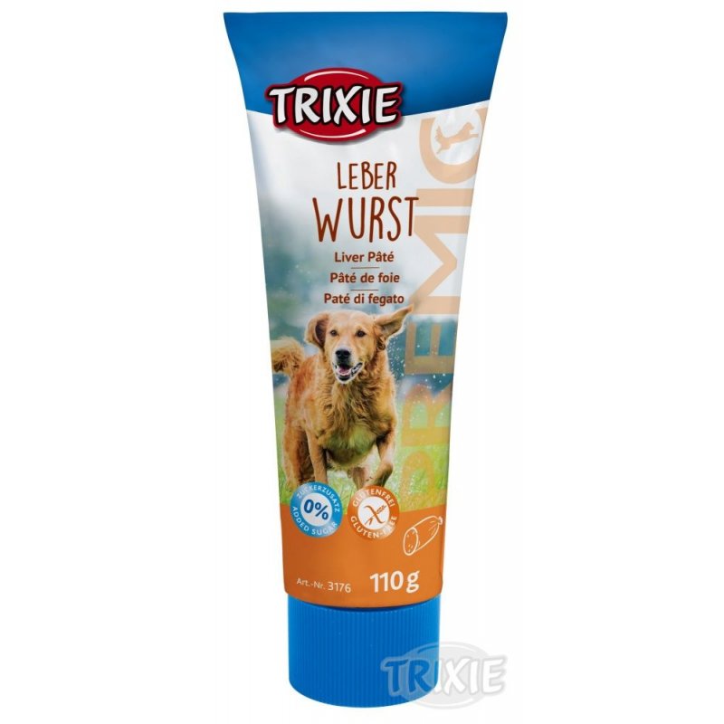 Trixie Premio LEBERWURST pečeňová paštéta pre psy 110g TR