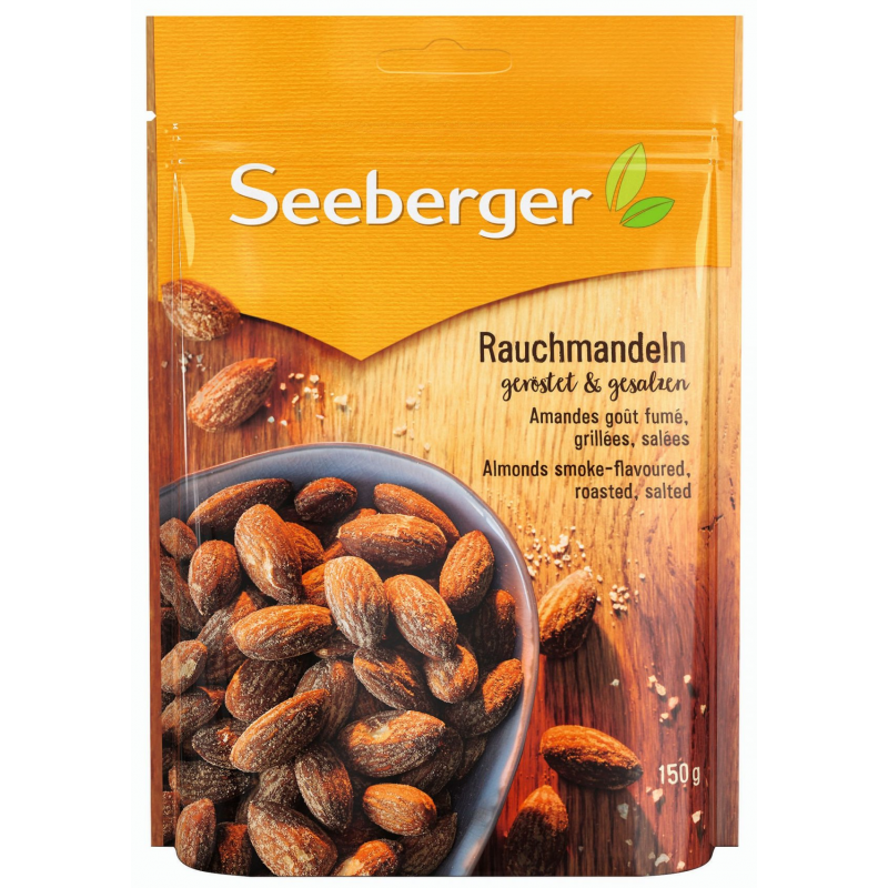 Seeberger Mandle údené pražené solené 150g