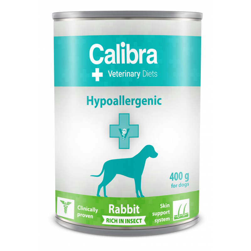 Calibra VD Dog konz. Hypoallergenic Rabit&Insect 400g