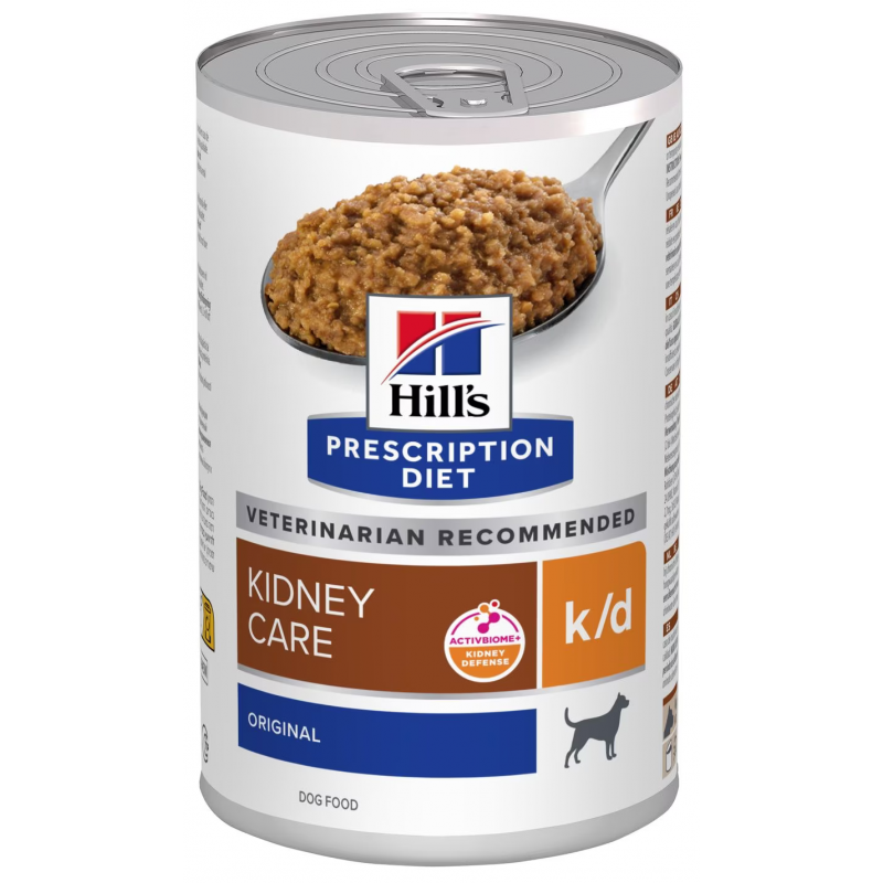 Hill's Prescription Diet k/d Starostlivosť o obličky konzerva pre psov 370 g