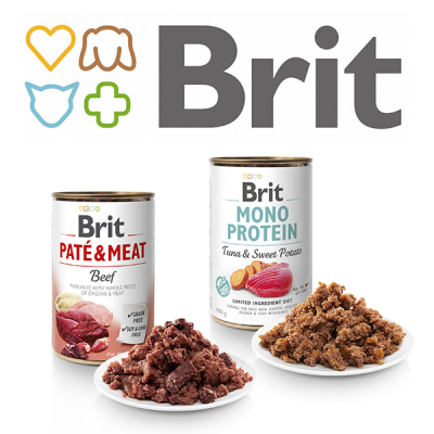 ČERSTVÁ mäsová NOVINKA: Brit Paté & Meat a Brit Mono Protein