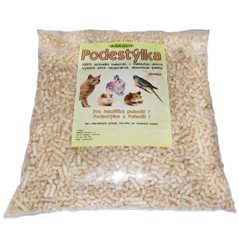 Podstielka Agrolit drevená lisovaná 26 litrov