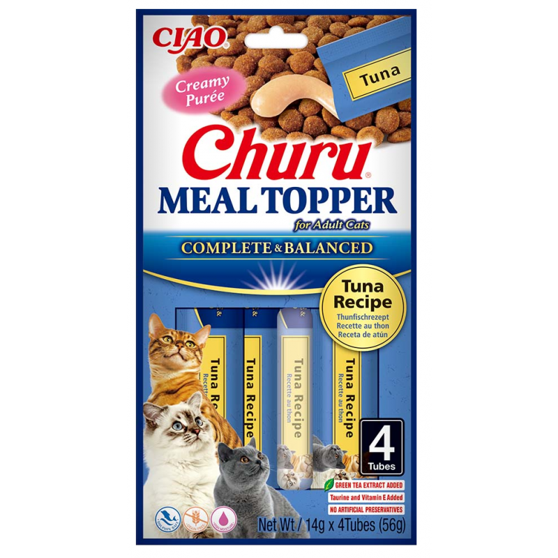 Churu Cat Meal Topper Tuna Recipe 4x14g