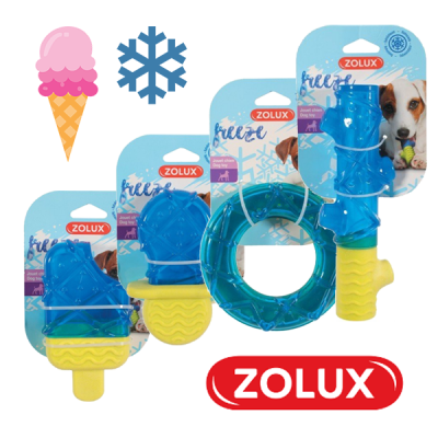 Osviežujúce hračky Zolux Freeze. Letné ľadovánky môžu začať!