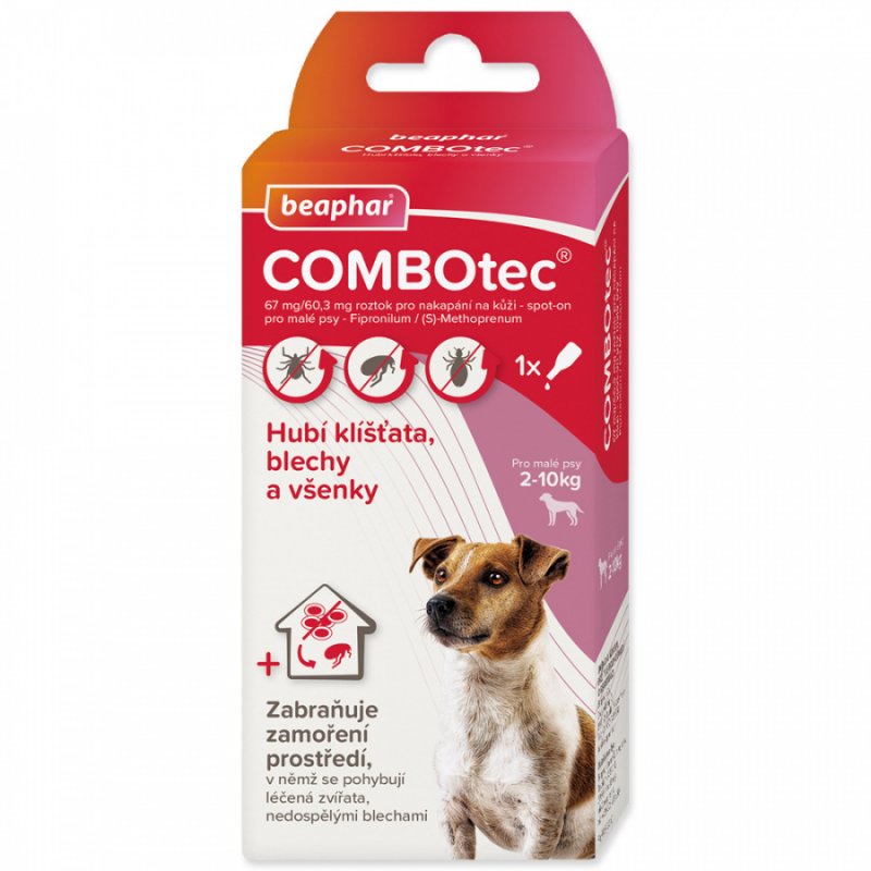 Combotec 67/60,3 Spot-on pre malé psy 1x0,67ml