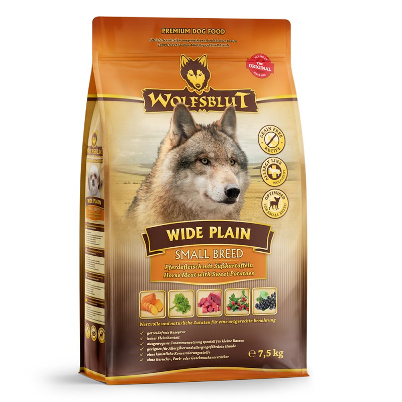 Wolfsblut Dog Small Breed Wide Plain 7,5kg