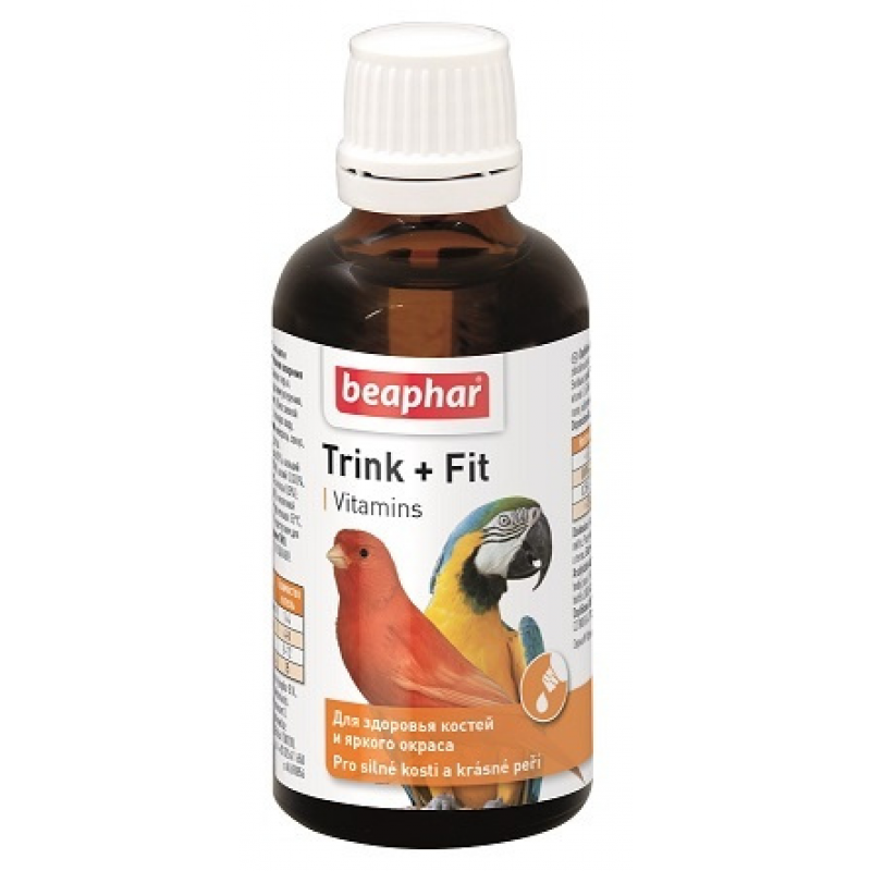 Beaphar minerálne kvapky Trink Fit exoti 50ml
