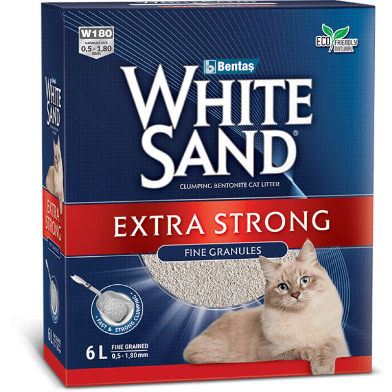 Podstielka White Sand 6 LT Extra Strong