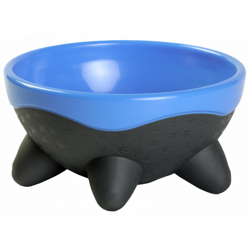 Miska plast pes UFO 750ml modrá Kiwi Walker