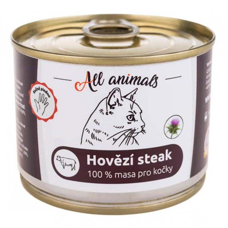All Animals CAT hovädzí steak 200g