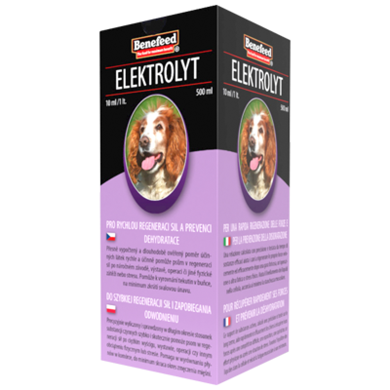 Elektrolyt pre psy 500ml