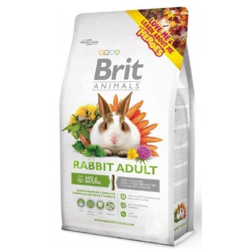Brit Animals Rabbit Adult Complete 3kg