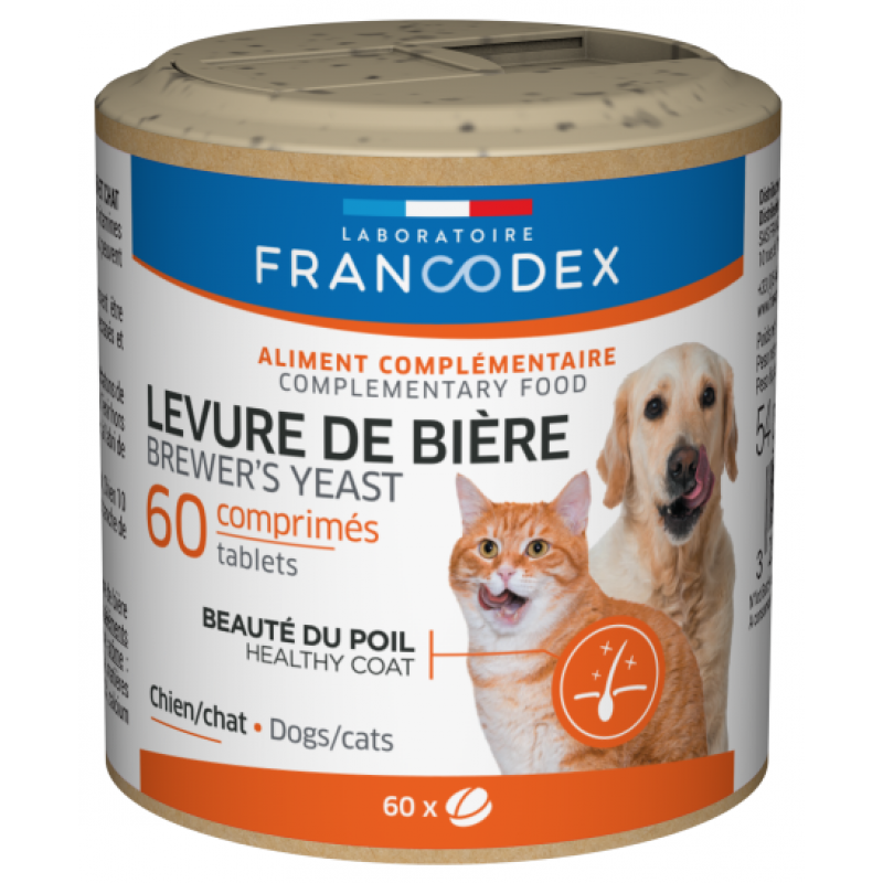 Francodex Brewer Yeast (pivovar. kvas) pes, mačka 60tab