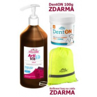 VITAR Veterinae ArtiVit Sirup 1000ml+DentON100g+batôžtek