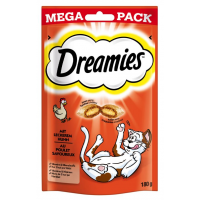 Dreamies mačka pochúťka Mega Pack kuracie 180g