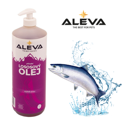 Lososový olej Aleva. 100% PRÍRODNÁ NOVINKA