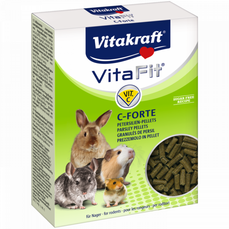 Vitakraft Vita C Forte petržlenové peletky 100g