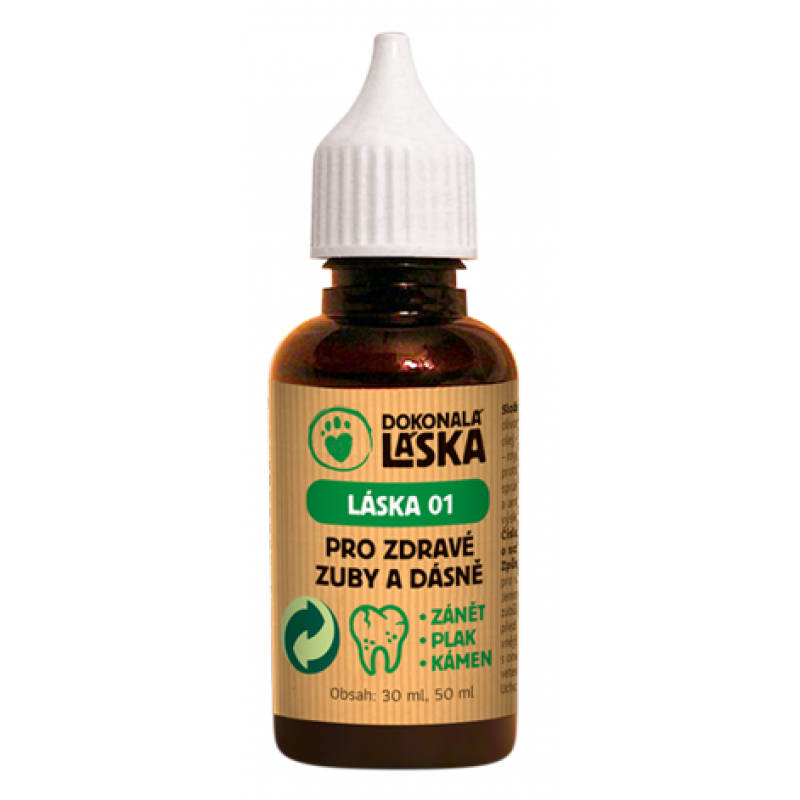 Láska 01 Pre zdravé zuby a ďasná 100ml