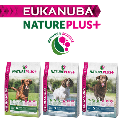 EUKANUBA NATURE PLUS+ Kombinácia prírody+45 rokov skúseností
