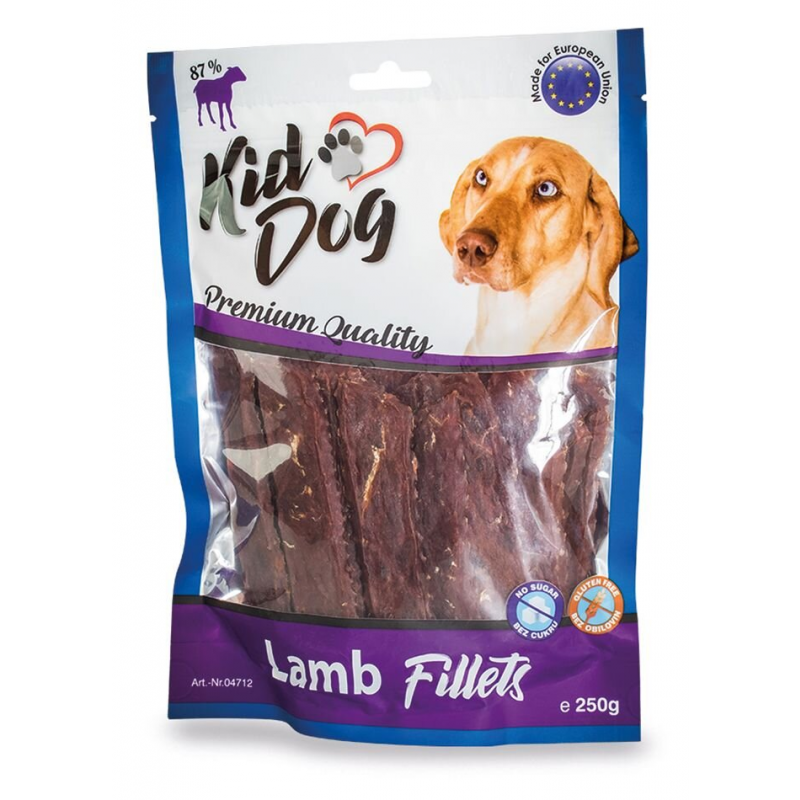KIDDOG jehněčí filetované masíčko 250 g (min. odběr 5 bal.)