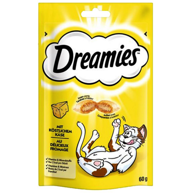 Dreamies mačka pochúťka syrová 60g