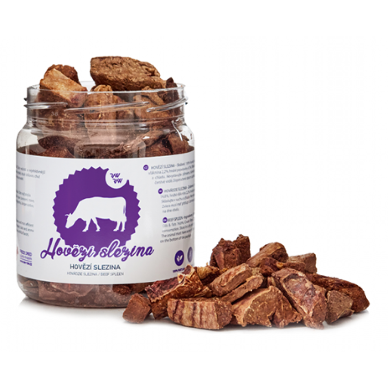 Raw Raw pochúťka mrazom sušená Hovädzia slezina 70g
