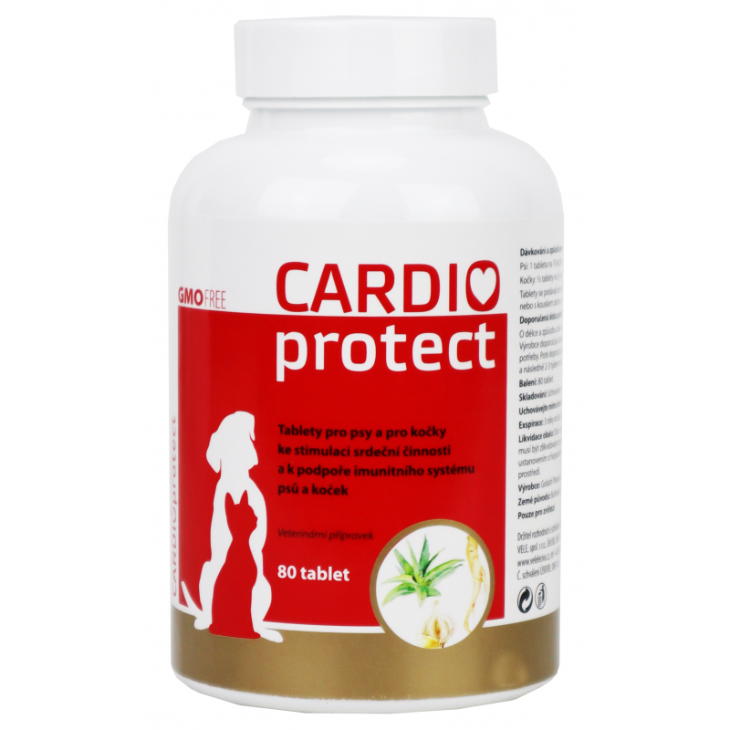 CARDIOprotect tablety pre psy a mačky 80tbl