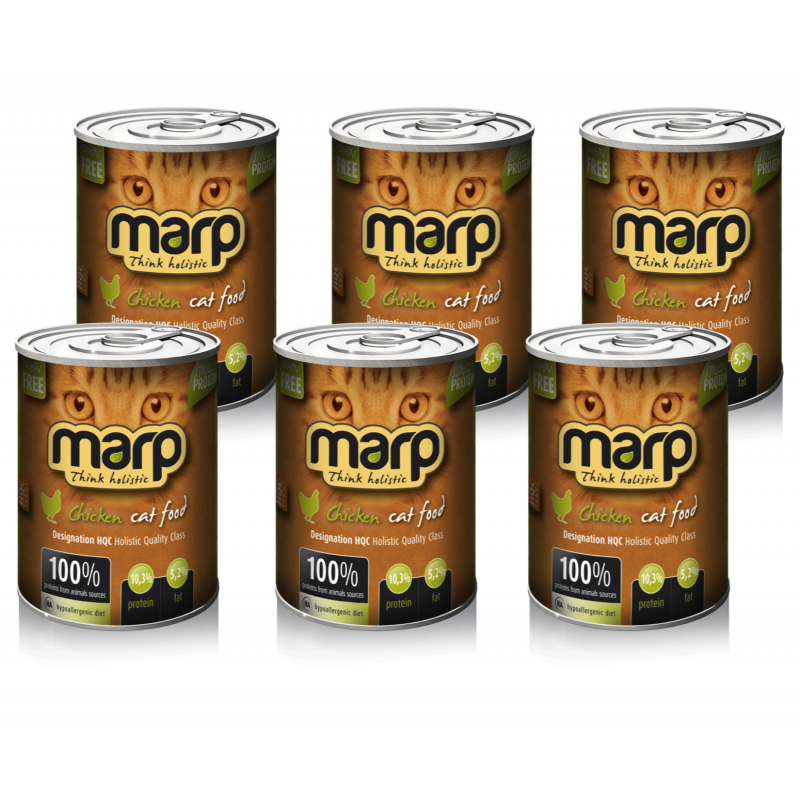 Marp Chicken konzerva pre mačky s kuracím 6x400g