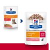 Hill's Feline PD C/D Urinary Stress Salmon Vrecko 12x85g