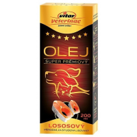 VITAR Veterinae Lososový olej 200ml