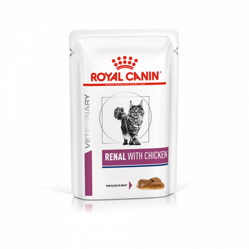 Royal Canin VD Feline Renal 12x85g kura kapsa